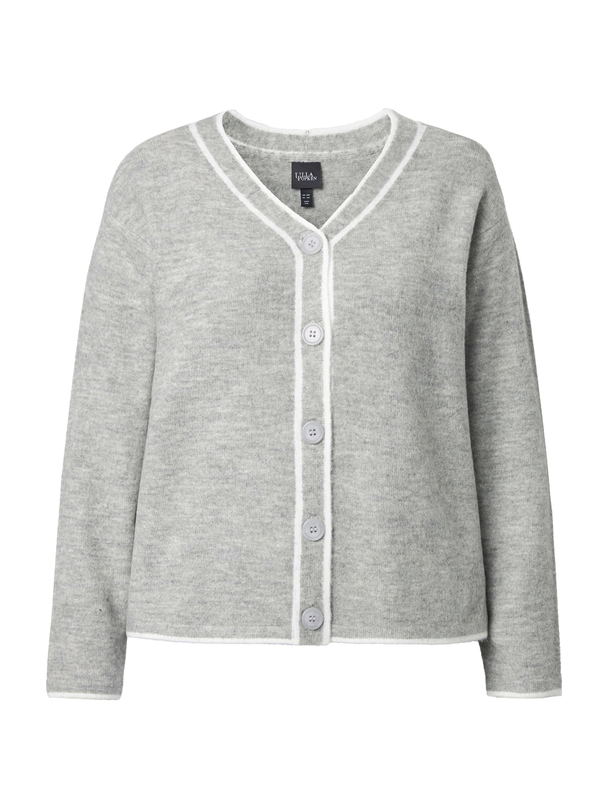 Ulla Popken Kardigan w kolorze szary: przód