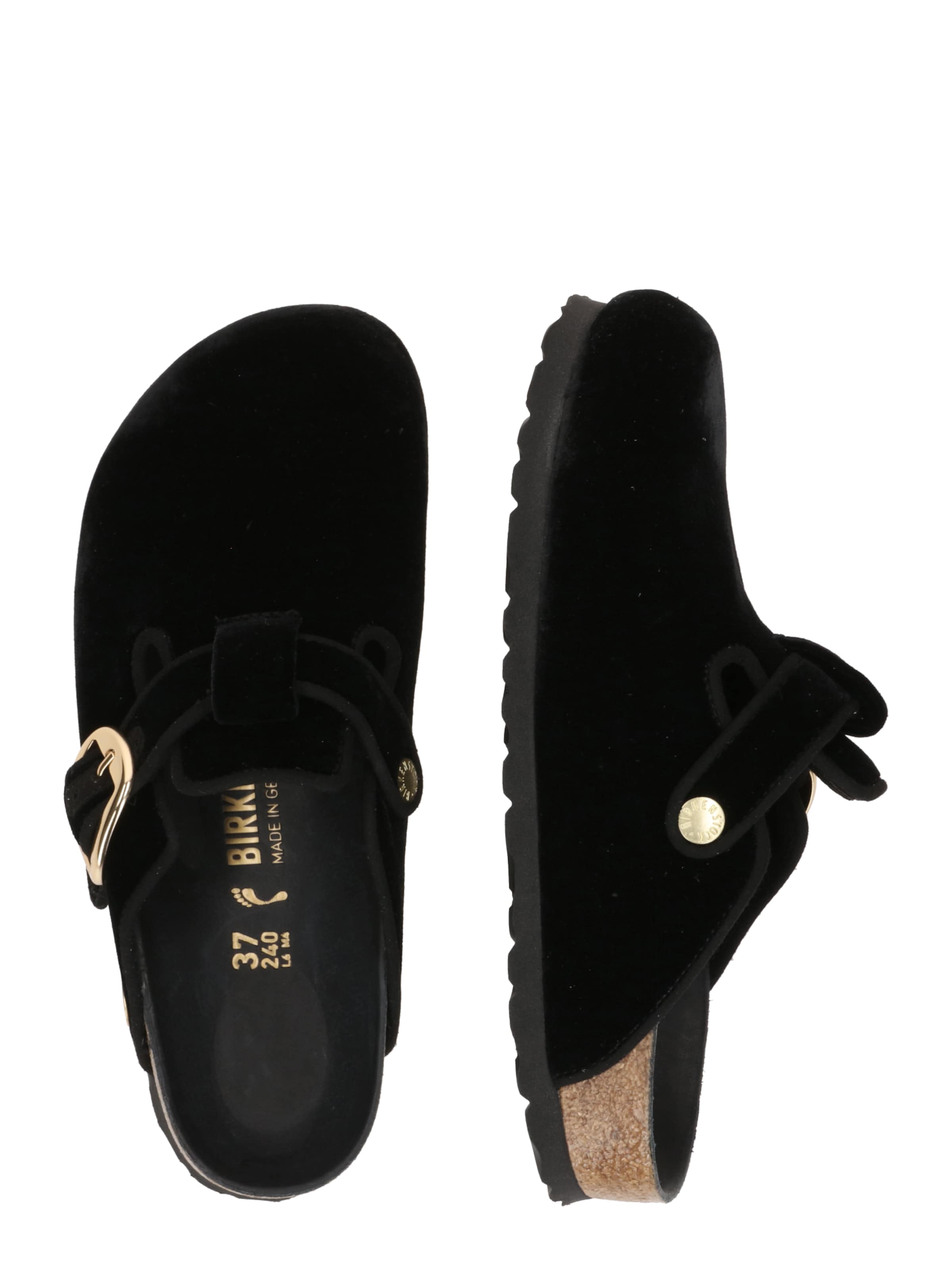 juoda BIRKENSTOCK Šlepetės 'Boston'