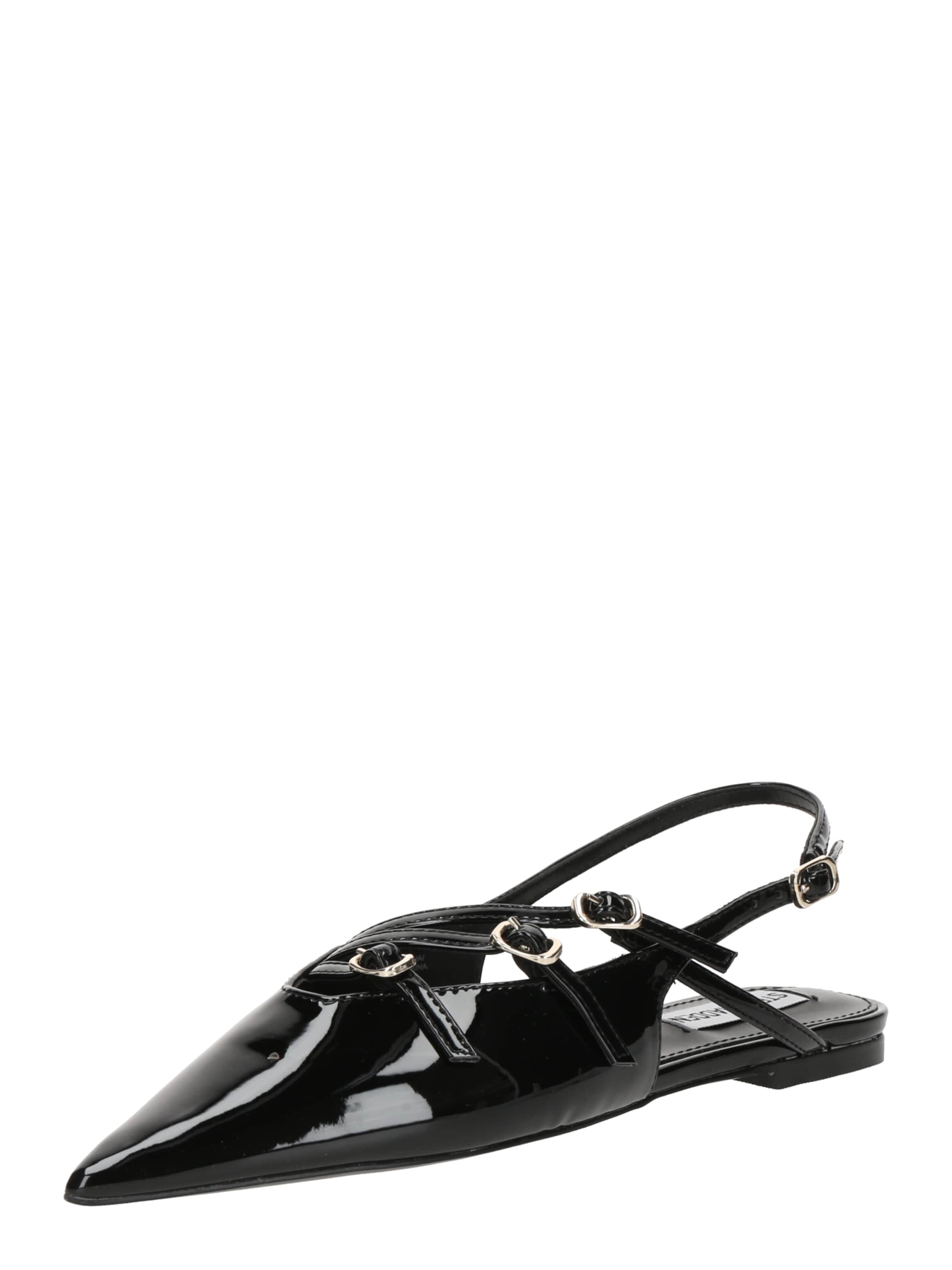 STEVE MADDEN Ballet Flats with Strap &#x27;Cianna&#x27; in Black: front