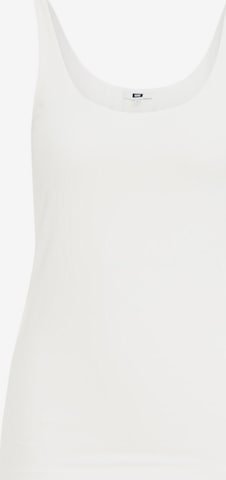 WE Fashion - Top em branco: frente