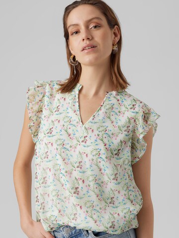 VERO MODA Bluse 'Smilla' in Weiß