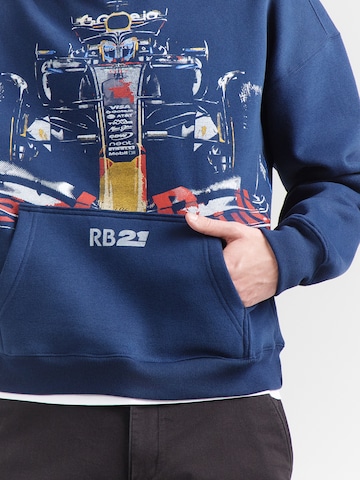 HOLLISTER Majica 'REDBULL' | modra barva