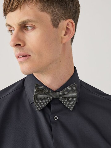 Next Slim fit Button Up Shirt in Black