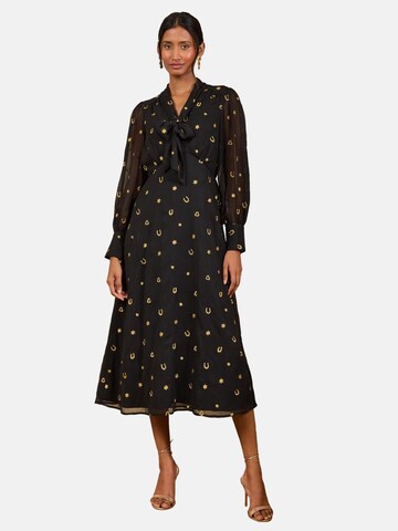 love & roses Dress in Black: front