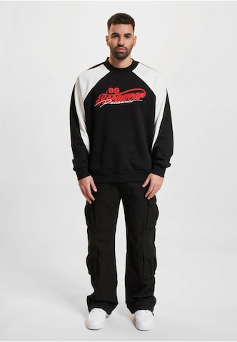 ROCAWEAR Mikina 'Blocks' – černá