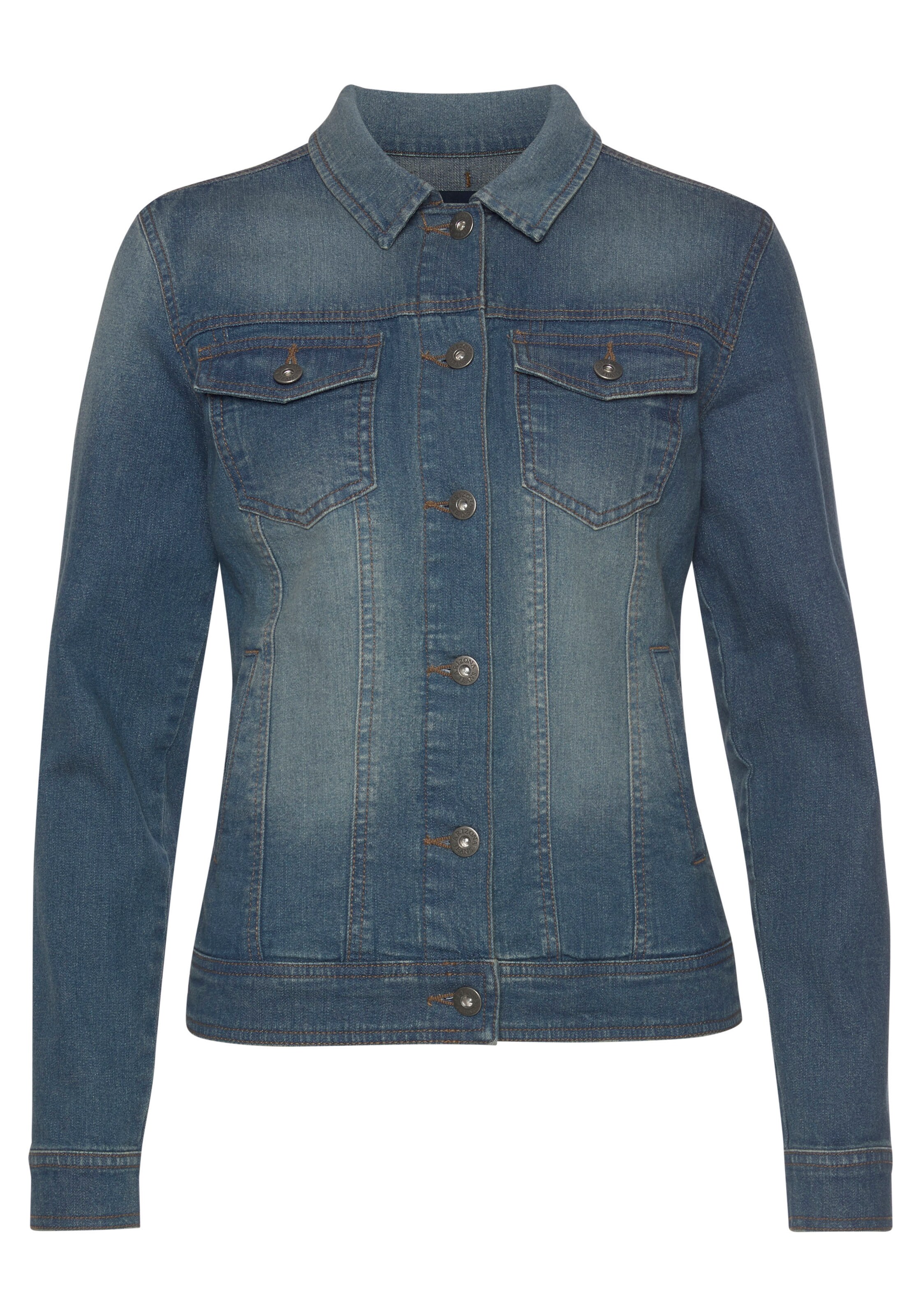 ARIZONA Between-Season Jacket in Blue: front