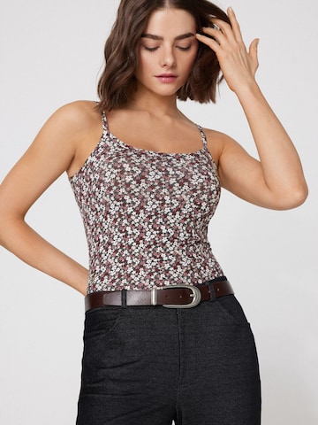 Tezenis Top in Schwarz: Vorderseite