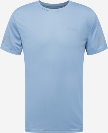 T-Shirt fonctionnel BJÖRN BORG en bleu : devant