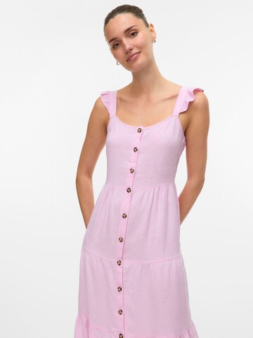 VERO MODA Jurk 'VMLinn' in Roze