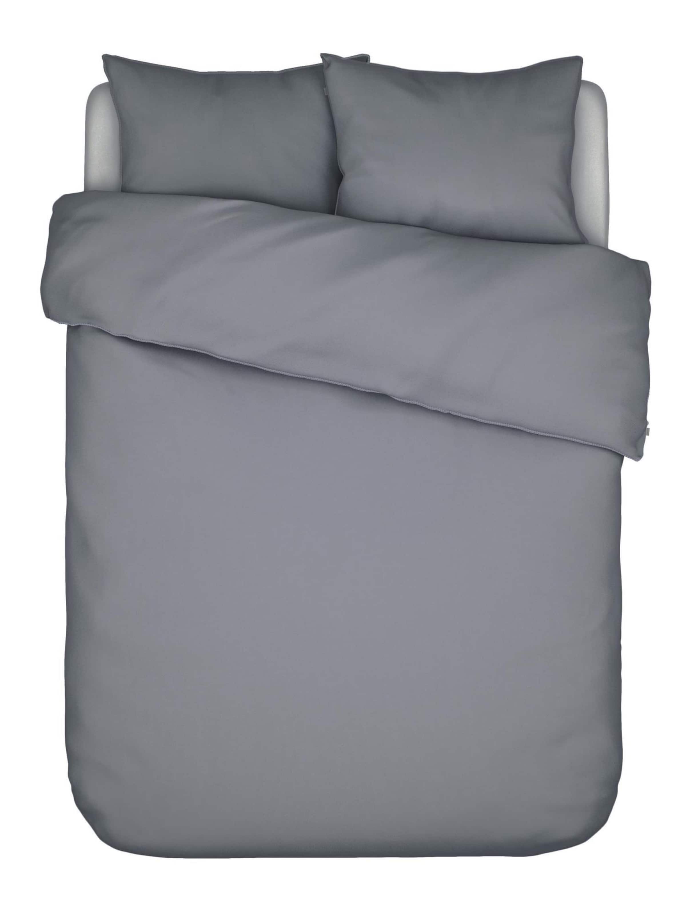 ESSENZA Bettwäsche 'Minte' in Grau