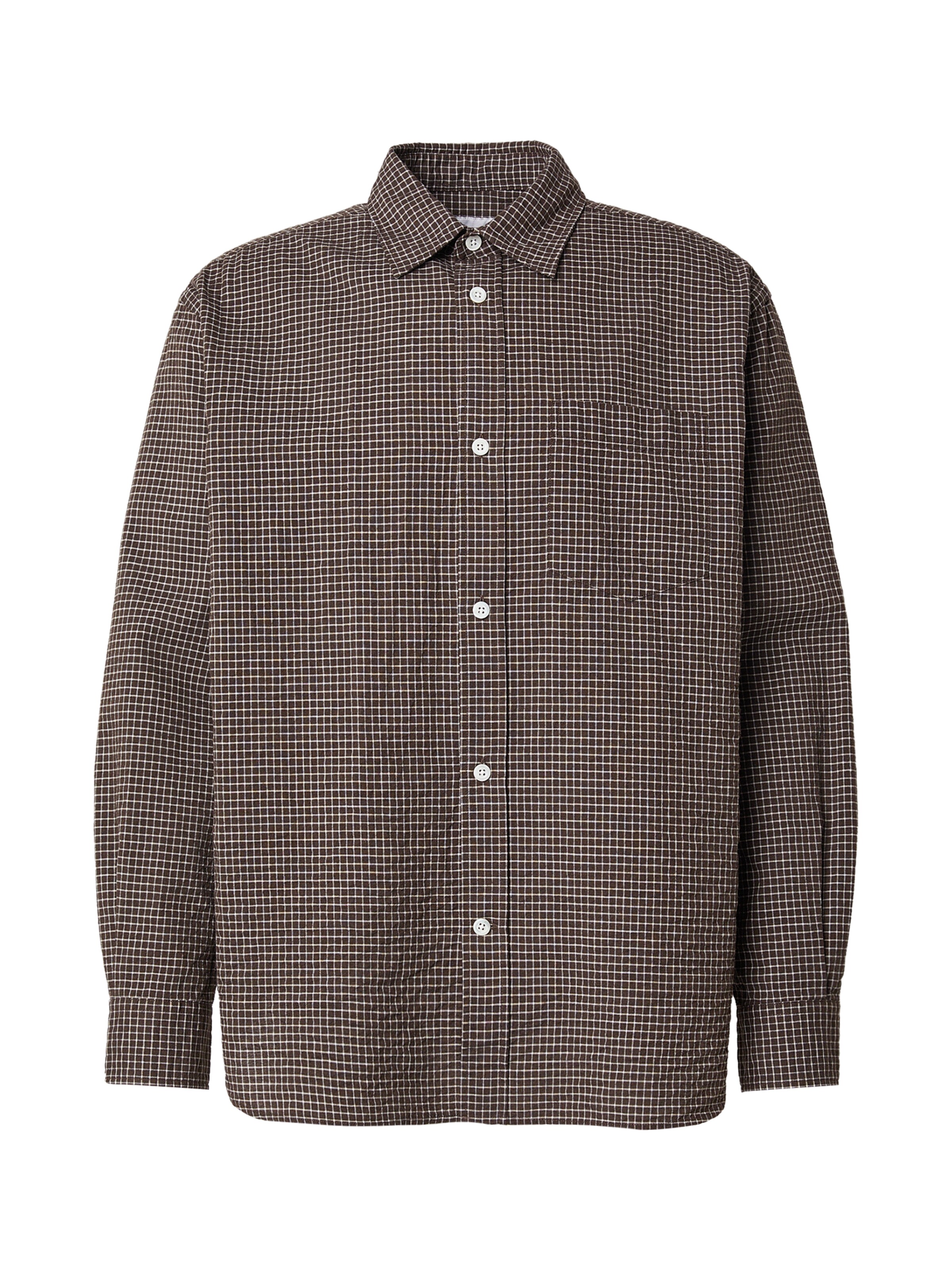Fit confort Chemise 'Espevik' NORSE PROJECTS en gris : devant
