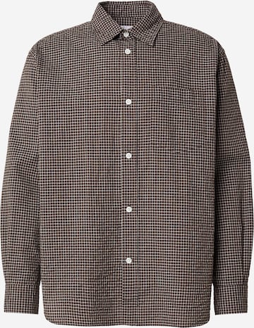 Fit confort Chemise 'Espevik' NORSE PROJECTS en gris : devant