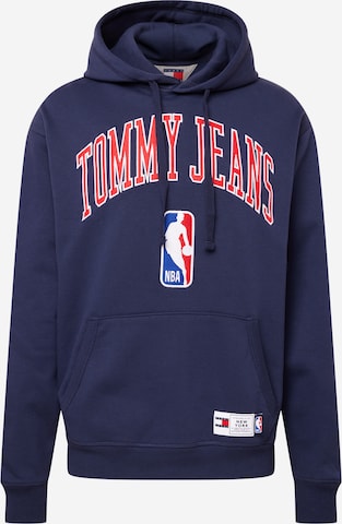 Tommy Jeans Sweatshirt in Blauw: voorkant