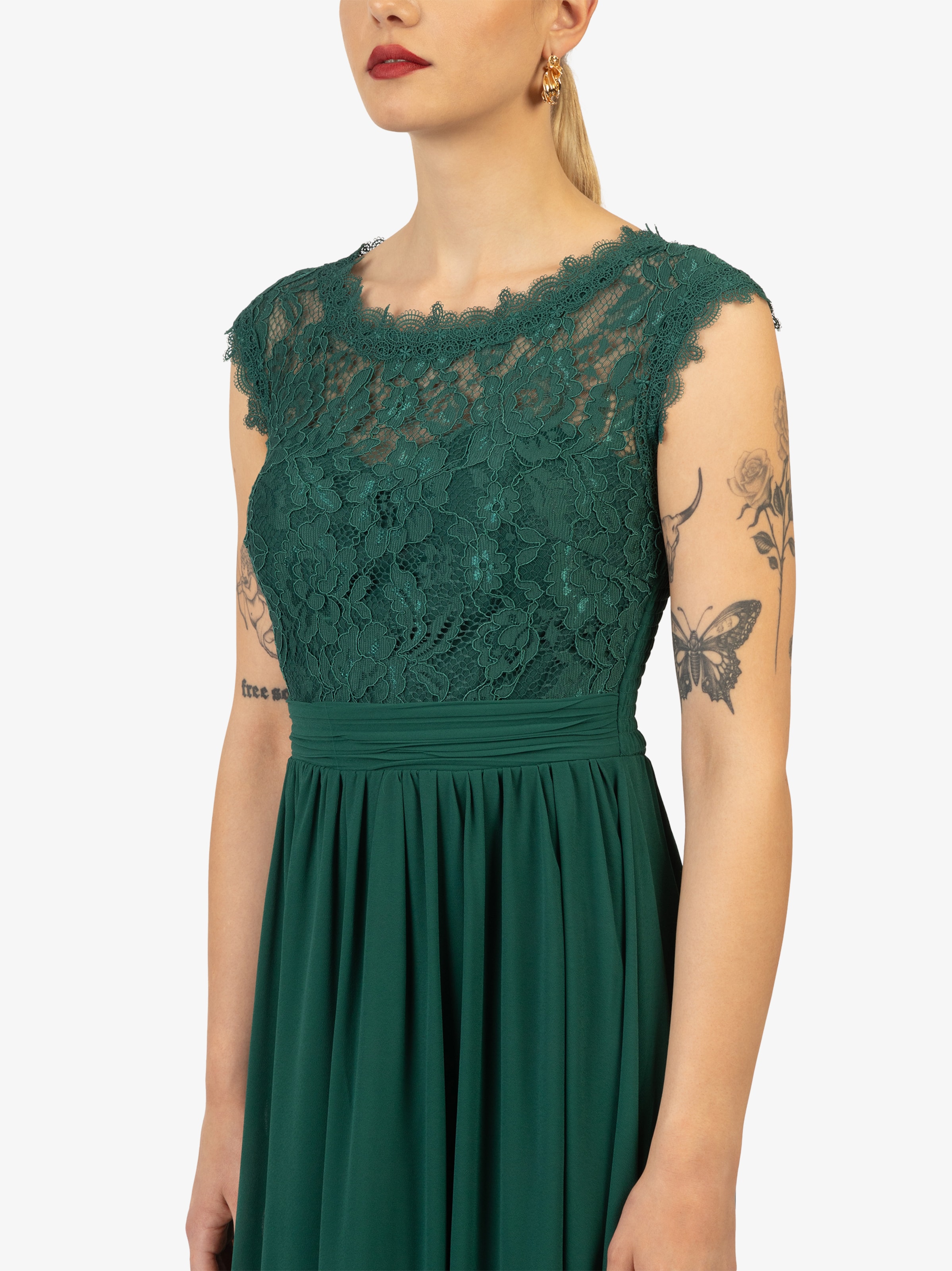 Kraimod Evening Dress in Dark Green | ABOUT YOU