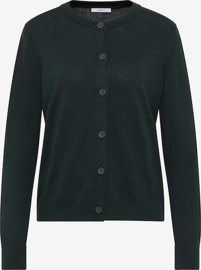 CECIL Strickjacke in dunkelgrün, Produktansicht