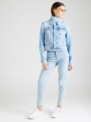 Coupe slim Jean 'MOM SLIM' Tommy Jeans en bleu