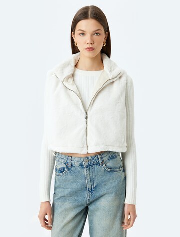 Koton Vest in Beige: front