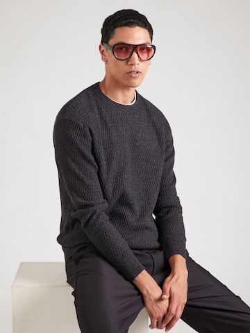 Pull-over 'JPRBLAREAGAN' JACK & JONES en gris : devant