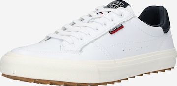 Sneaker low de la TOMMY HILFIGER pe alb: față