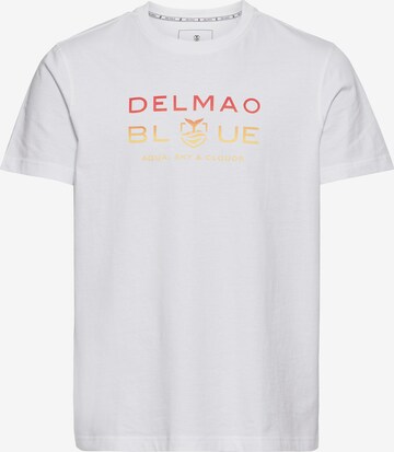DELMAO T-Shirt in Weiß: predná strana