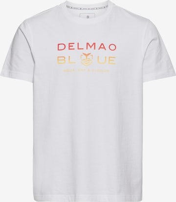 DELMAO T-Shirt in Weiß: Vorderseite