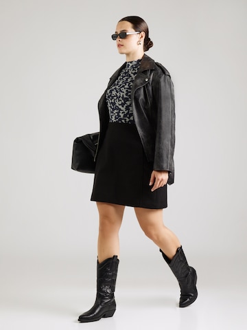 Vero Moda Curve Hame 'VMCFORTUNEALLISON' värissä musta