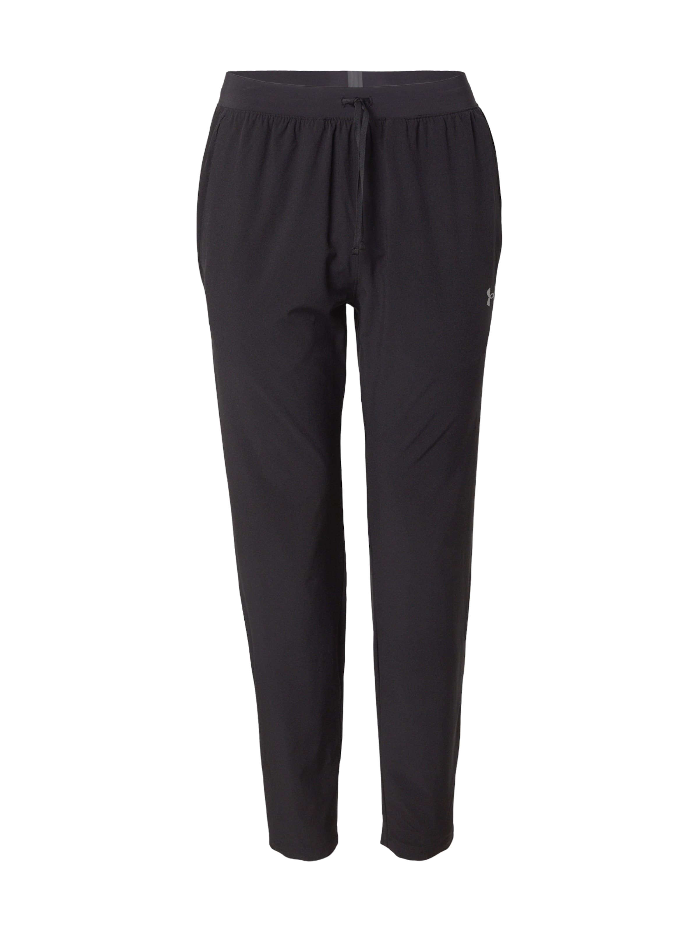 UNDER ARMOUR - regular Pantalón deportivo 'Velociti' en negro: frente