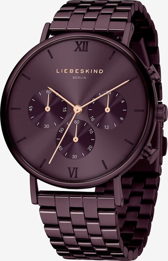 Liebeskind Berlin Uhr in burgunder, Produktansicht