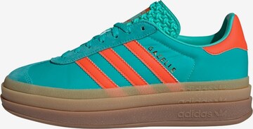 ADIDAS ORIGINALS Sneakers 'Gazelle Bold' in Green: front