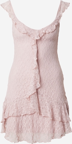 HOLLISTER Mekko värissä vaaleanpunainen: etupuoli