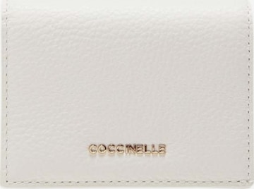 Portamonete 'COCCINELLE METALLIC' di Coccinelle in bianco: frontale