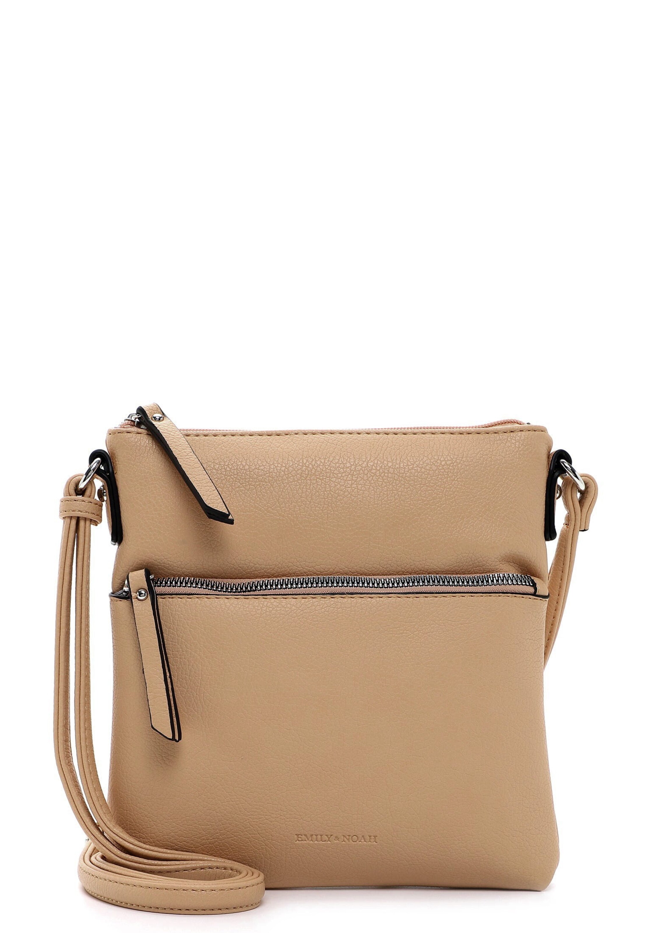 Emily & Noah Schoudertas 'Emma' in Beige: voorkant