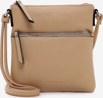 Emily & Noah Shoulder Bag 'Emma' in Beige: front
