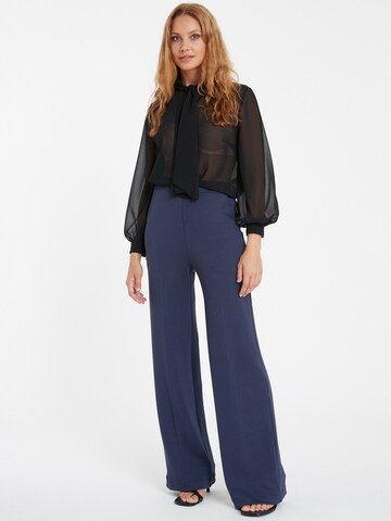 Ana Alcazar Regular Trousers 'Sefasi' in Blue