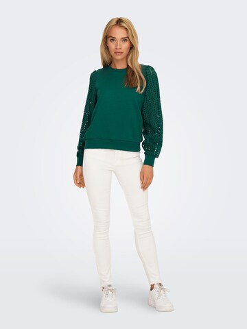 ONLYSweater majica 'DONNA' - zelena boja