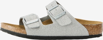 BIRKENSTOCK Sandaalit 'Arizona' värissä hopea: etupuoli