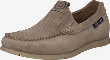 bugatti Classic Flats in Brown: front