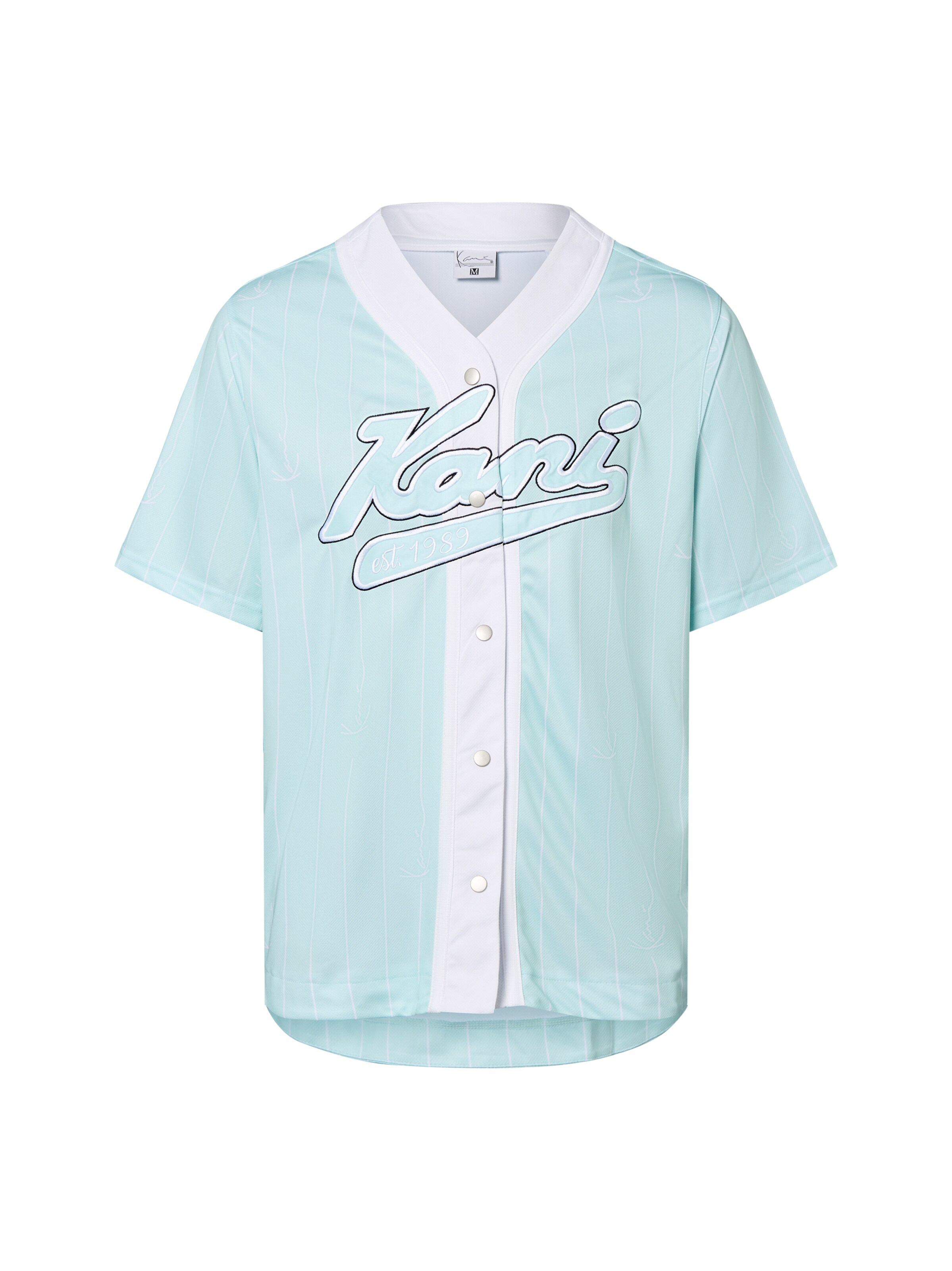 Karl Kani Comfort fit Overhemd in Blauw: voorkant