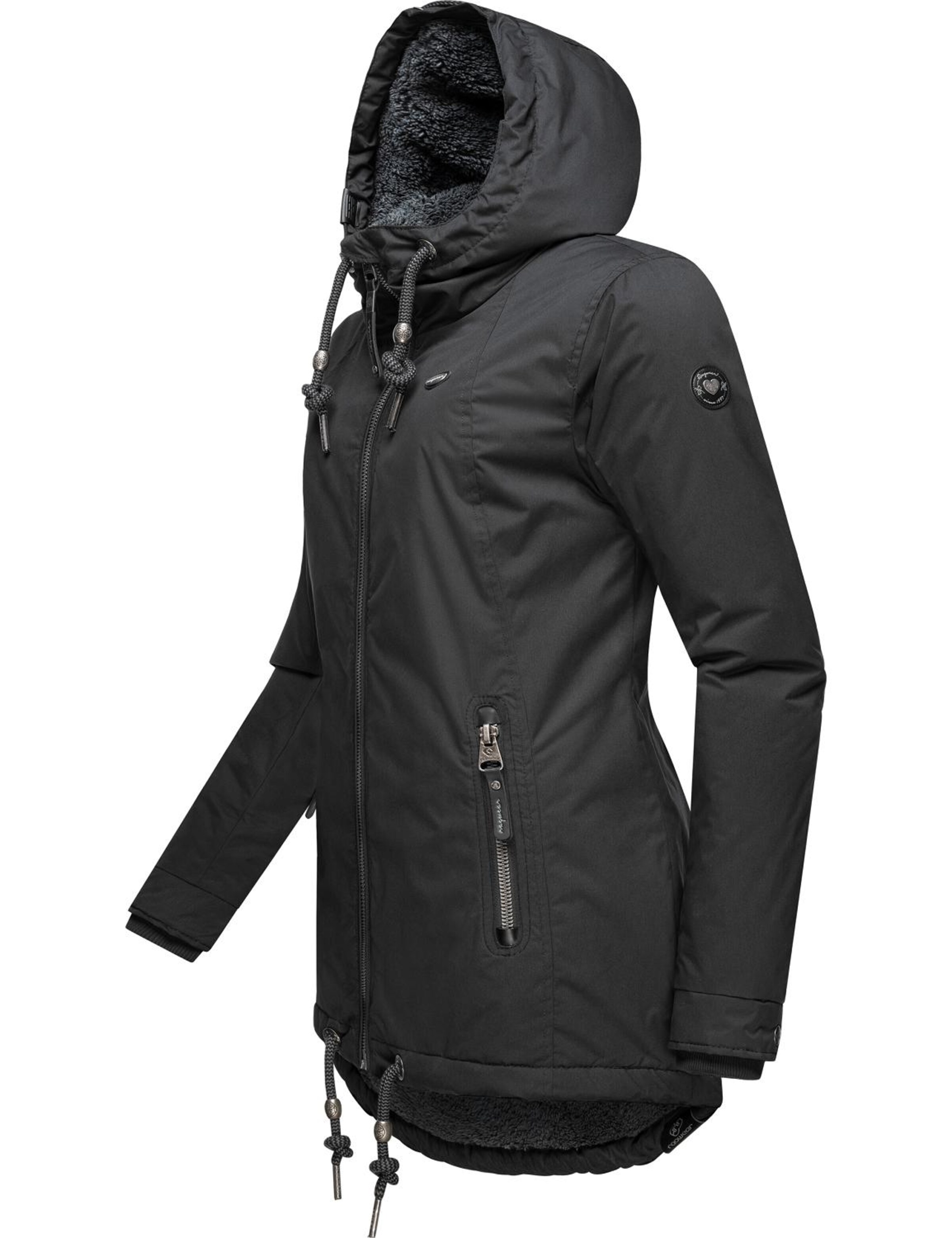 Parka d’hiver 'Zuzka' Ragwear en noir