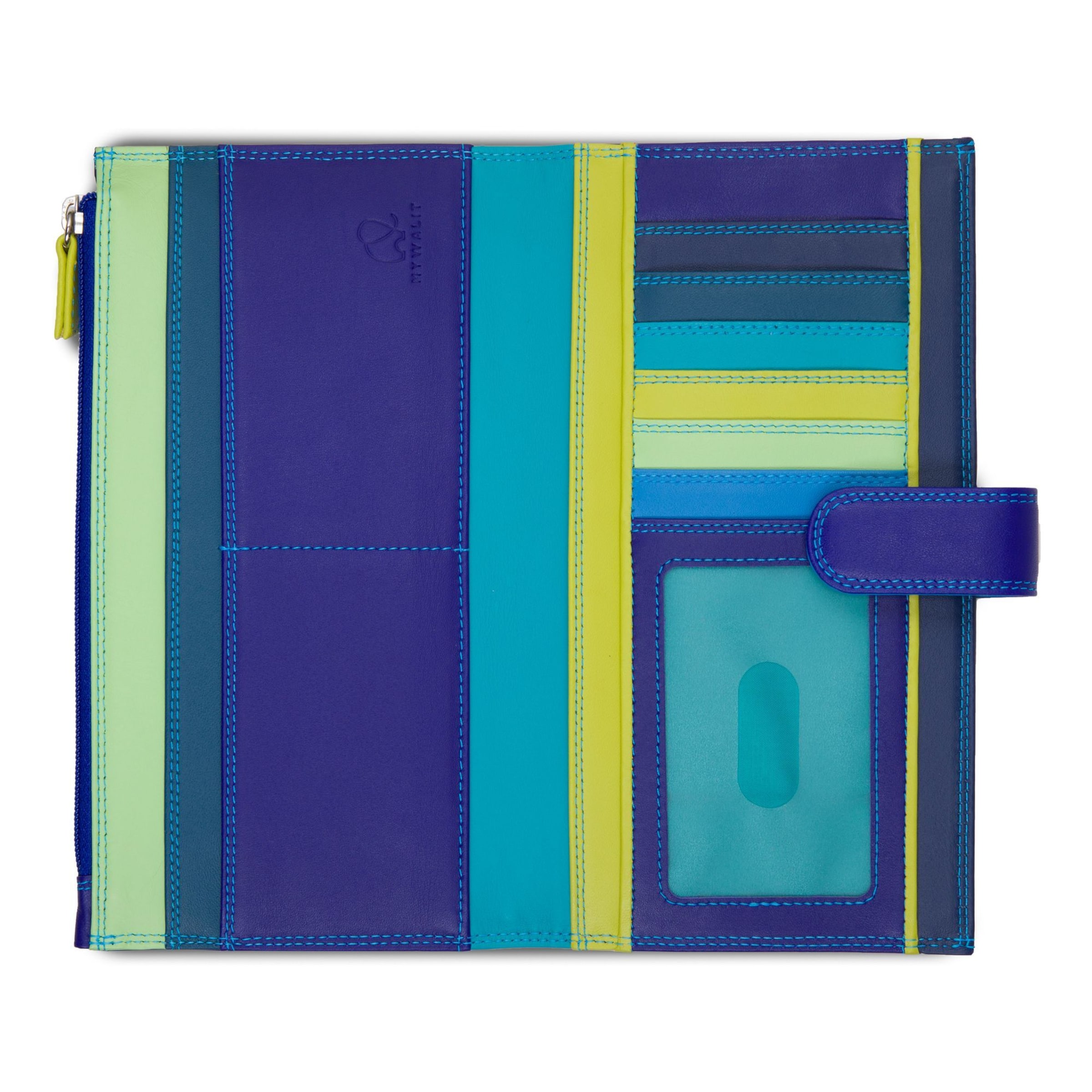 mywalit Wallet 'Continental ' in Blue