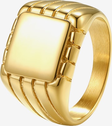 Anello 'Signet' di Hey Happiness in oro: frontale