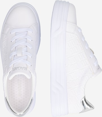 TT. BAGATT Platform trainers in White