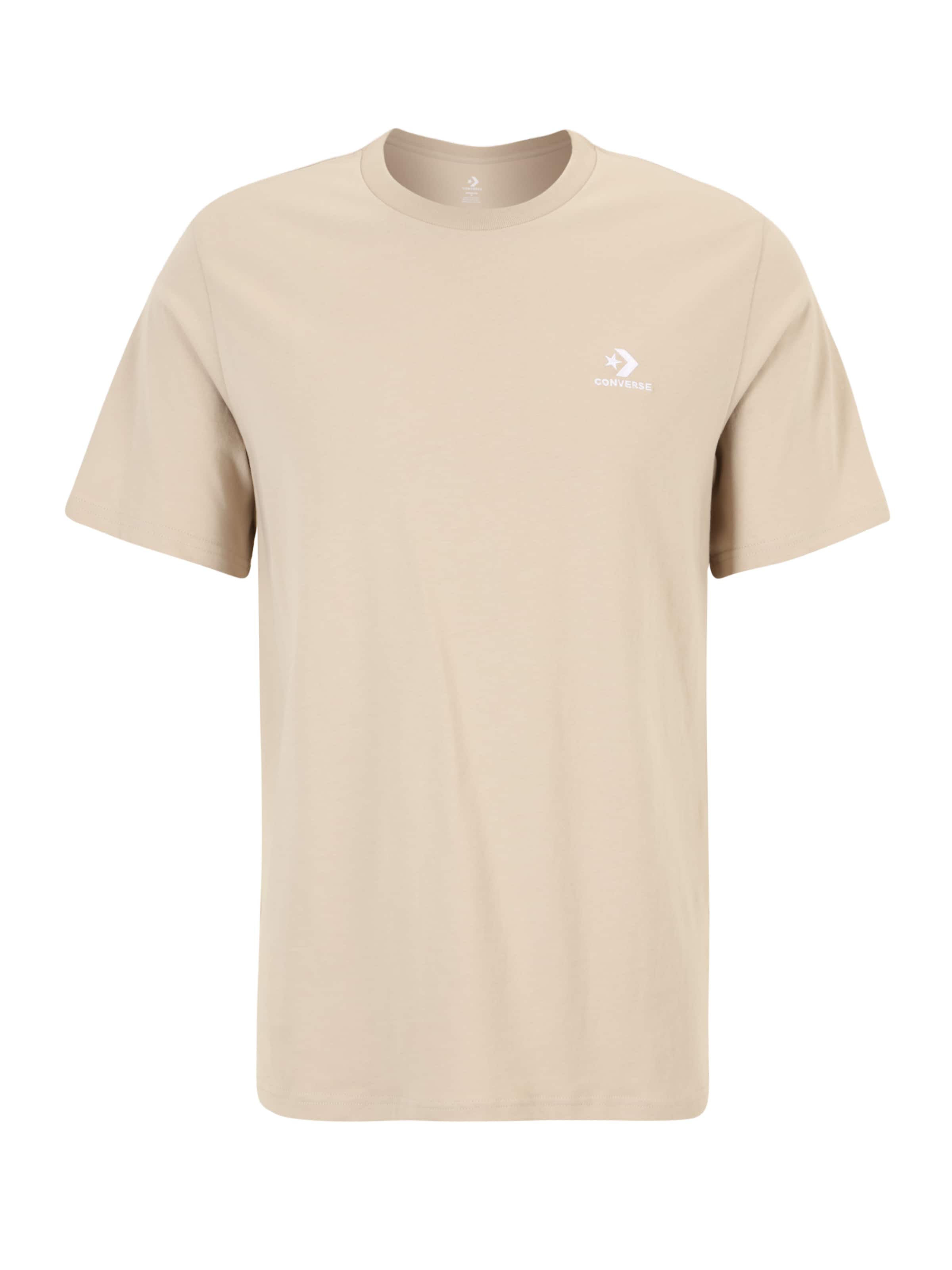 CONVERSE Μπλουζάκι σε μπεζ: μπροστά