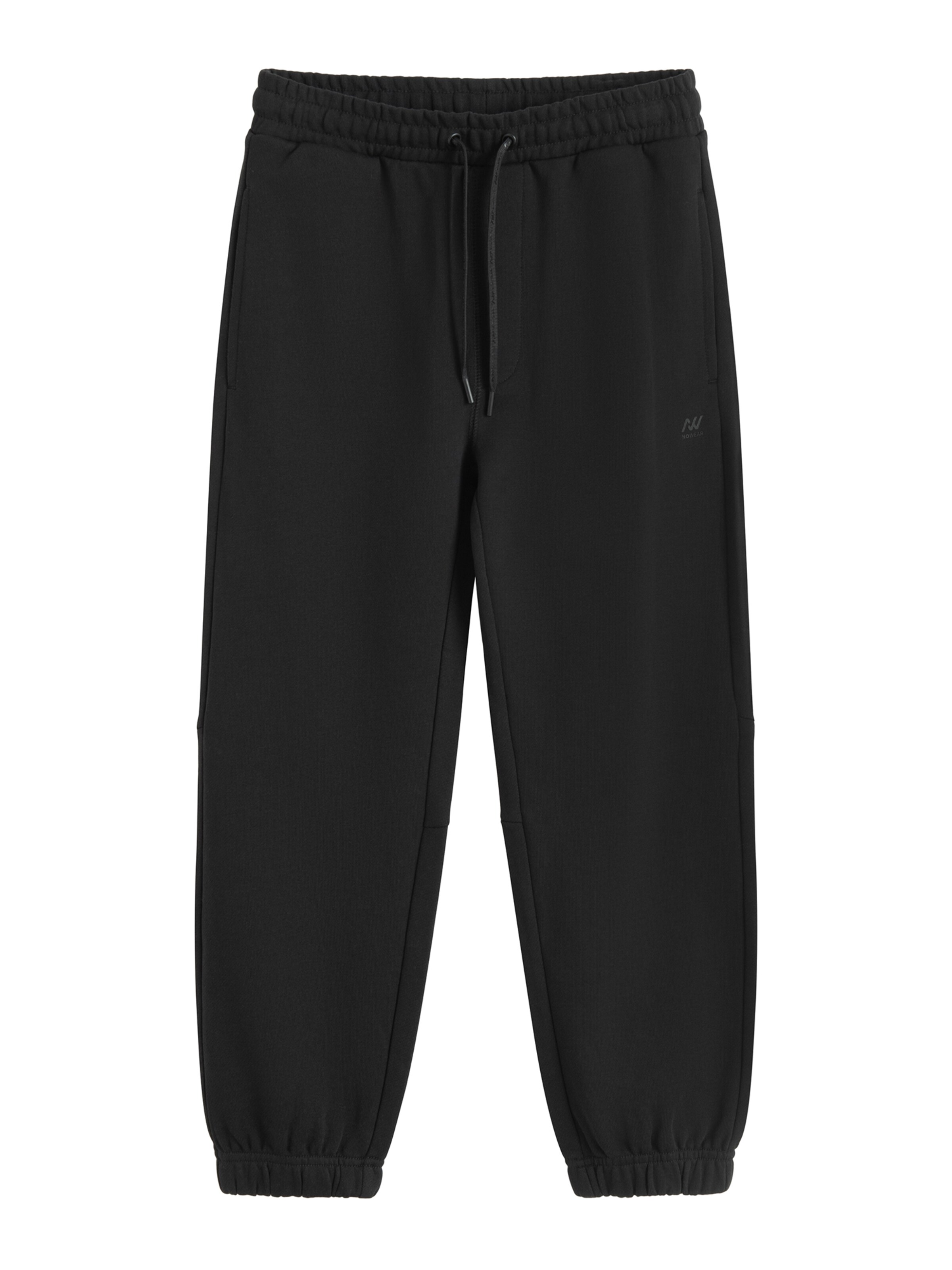 Regular Pantalon NoWear en noir : devant