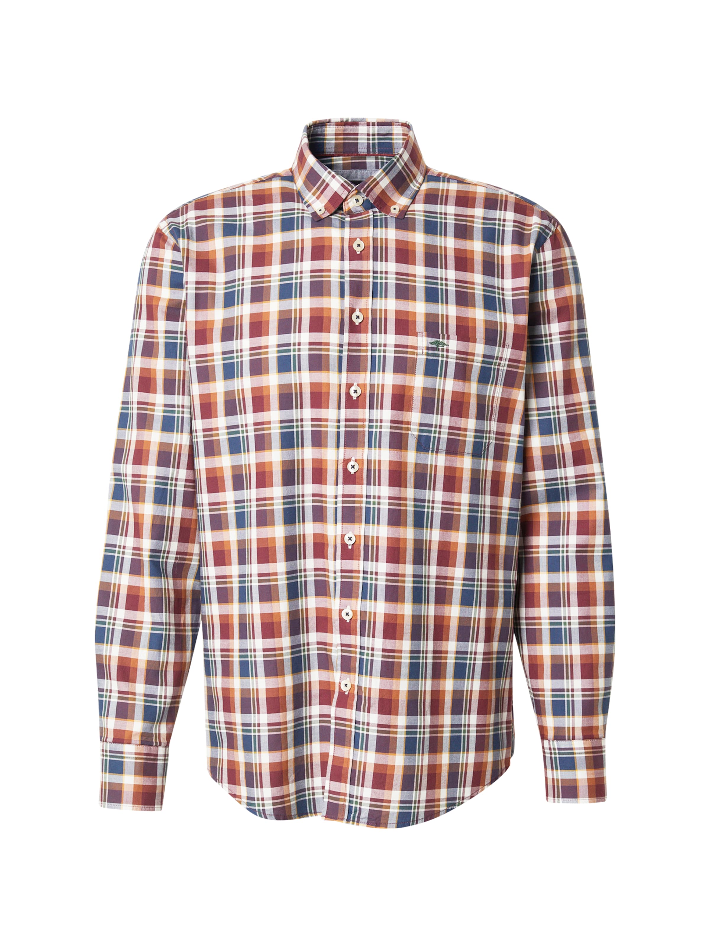 FYNCH-HATTON - Regular Fit Camisa em vermelho: frente