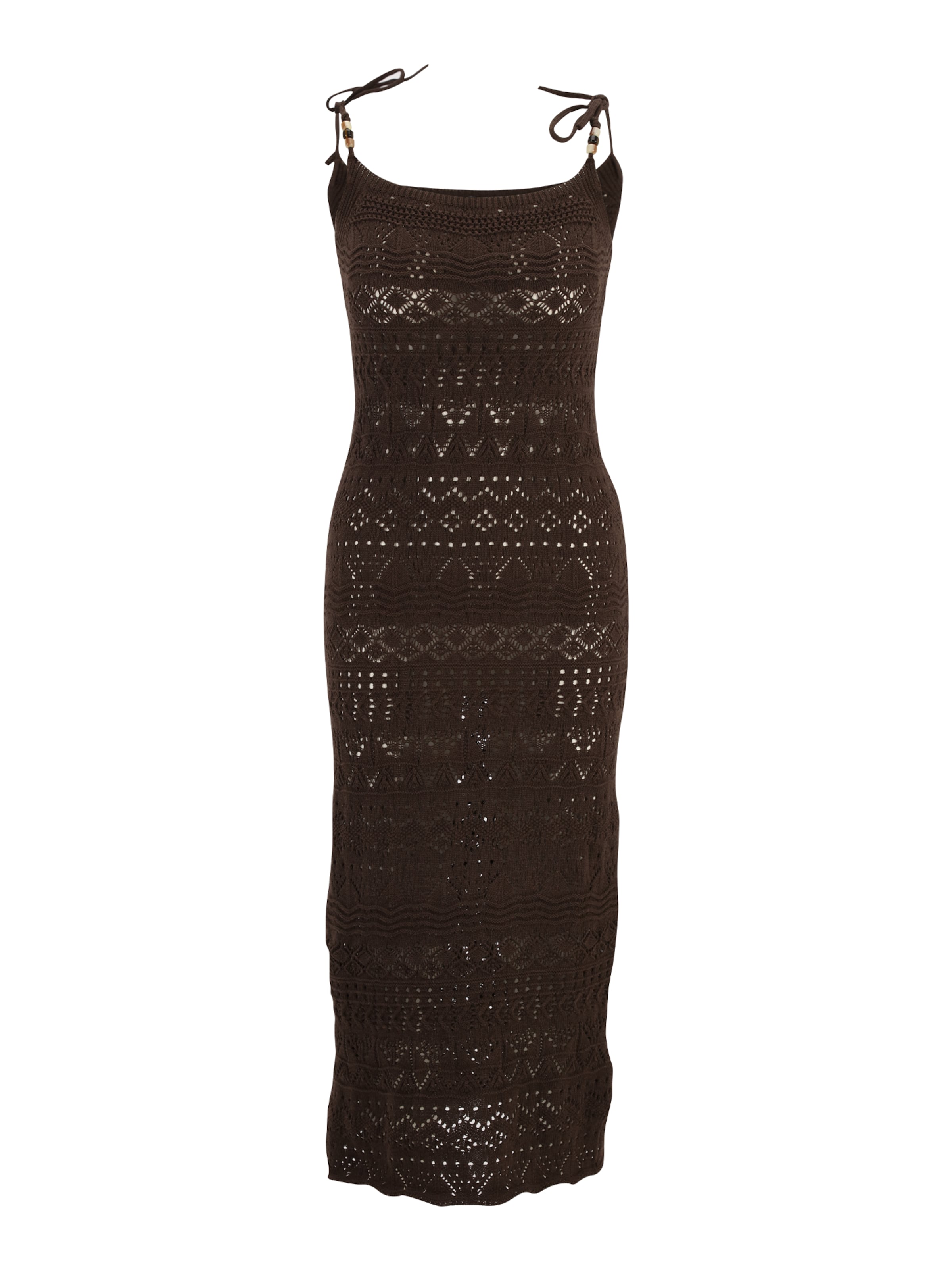 Only Tall Kötött ruhák 'AVINA' - barna: elől