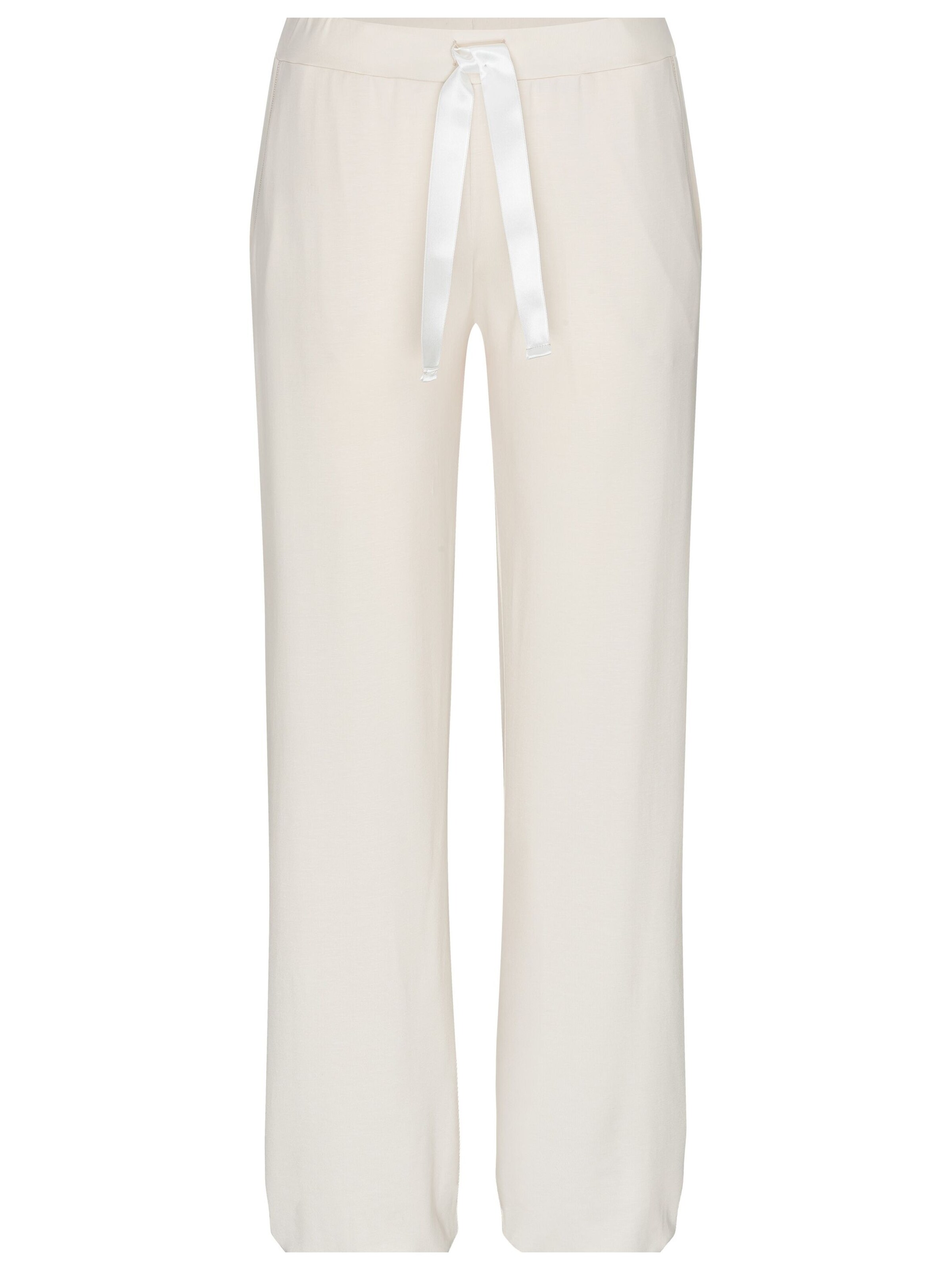 Myjama Pajama pants in White: front