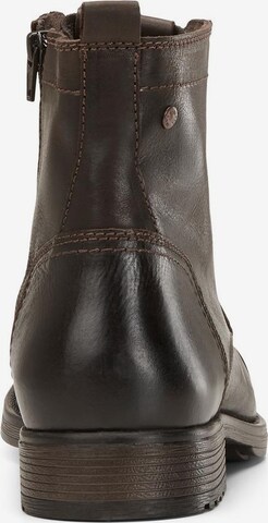 JACK & JONES Schnürboots 'Russel' in Braun