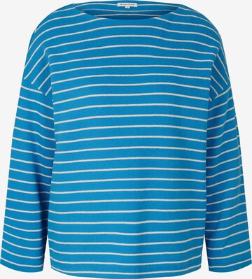 TOM TAILOR - Sweatshirt em azul: frente