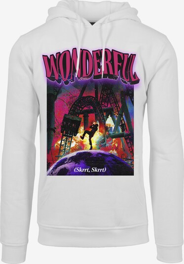 MT Men Sweatshirt in Cyclamen / Dark purple / Black / White, Item view